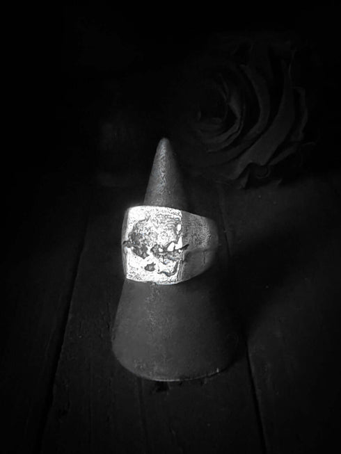 Broken Square Signet Ring
